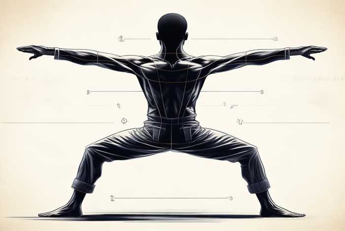 68式正确姿势示范图解（68式正确姿势示范图解简笔画）