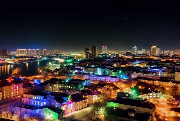 满洲里夜景描写 - 满洲里夜景描写的句子