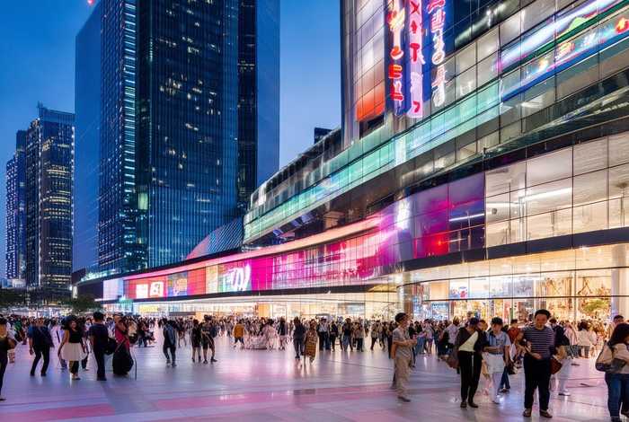 江岸生活广场；武汉新江岸生活广场