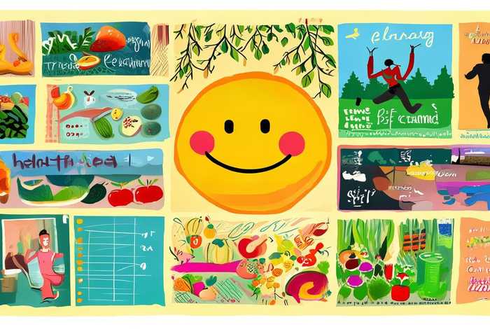 关于健康生活的手抄报里面写什么（健康的生活手抄报内容）