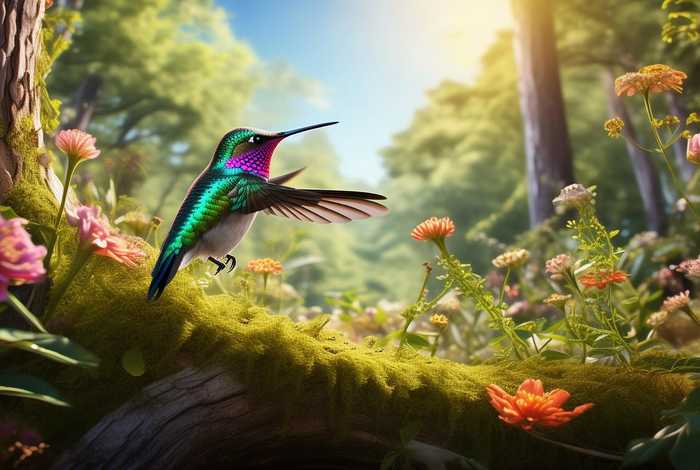 蜂鸟的生活环境是什么（蜂鸟的生活环境是什么样的）