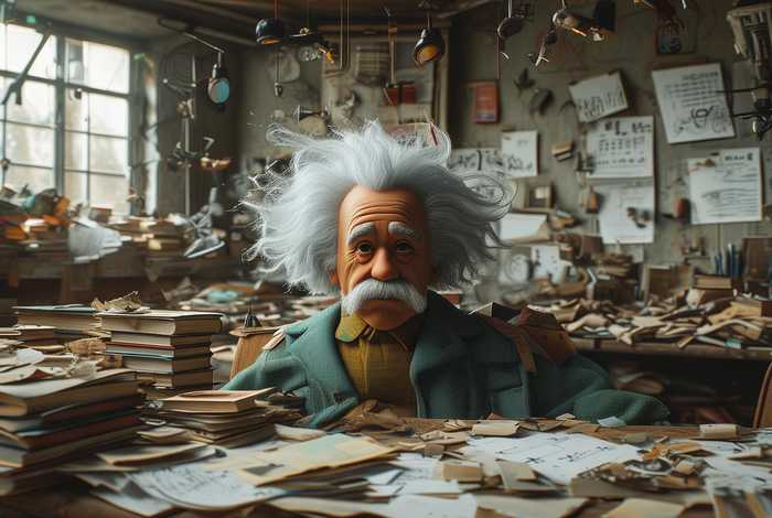 爱因斯坦的生活有多邋遢、爱因斯坦的生活有多邋遢图片