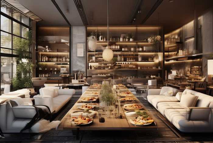 果蔬生活的直播间 果蔬生活超市装修效果图