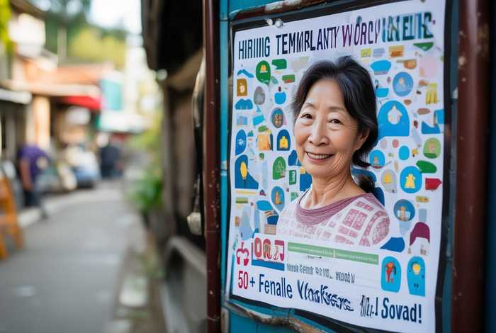 附近2公里招临时工，附近2公里招临时工1附乙公里有招50多岁的女工吗