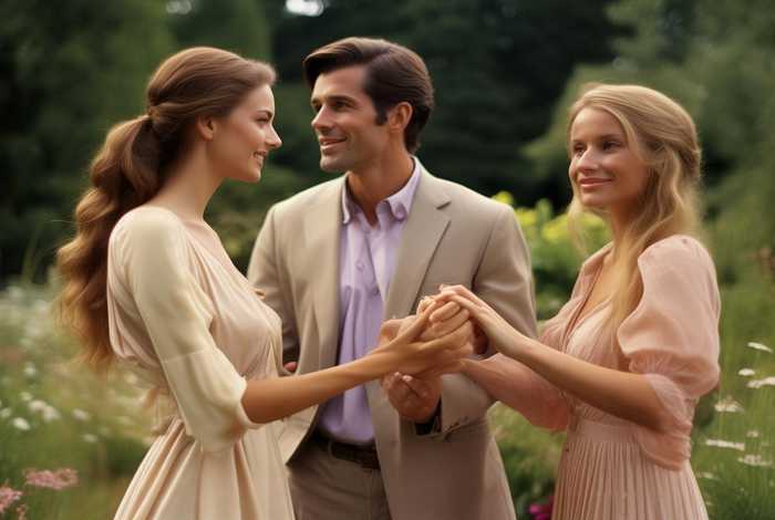 两女一男的相处模式、两女一男的相处模式图片