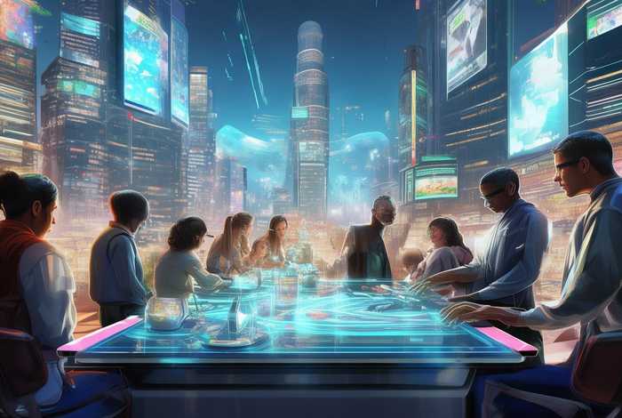 科技改变生活绘画作品图片 科技改变生活绘画作品图片大全