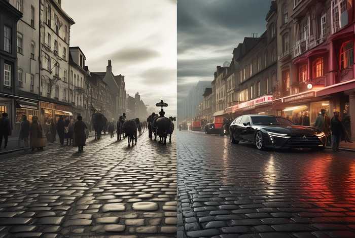 过去和现在的生活变化说说；过去和现在的生活变化说说句子