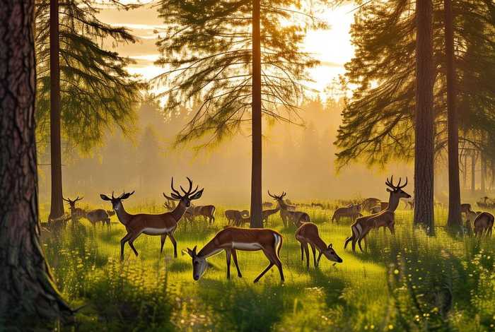 鹿主要生活在哪，鹿主要生活在哪里
