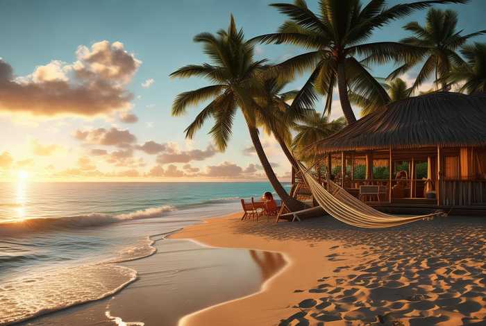 海岛生活的惬意，形容海岛的惬意生活