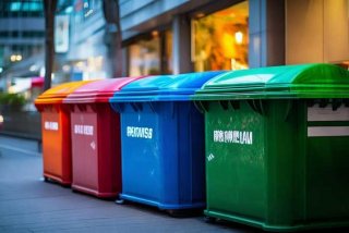 广州生活垃圾分类桶颜色、广州市生活垃圾分类专用垃圾收集容器颜色分别为