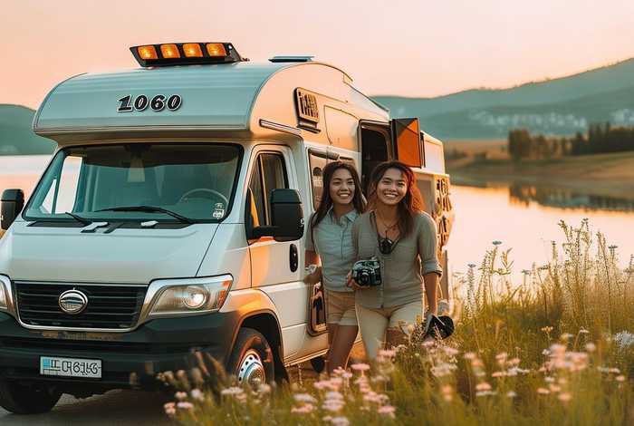 夫妻房车慢游1060抖音（小夫妻房车旅游七七）