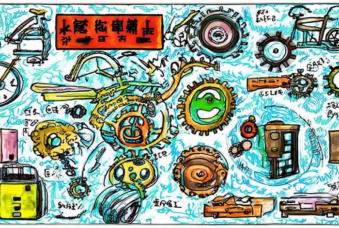 齿轮在生活中的作用手抄报；齿轮在生活中的作用手抄报图片