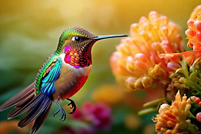 蜂鸟的外形习性，蜂鸟的外形特征是什么