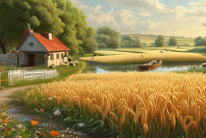 关于田园生活的作文400或300字左右；关于田园生活的作文400或300字左右怎么写