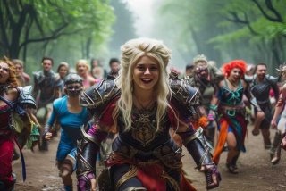 爱魔兽爱生活cos；爱魔兽爱生活大家一起玩cos