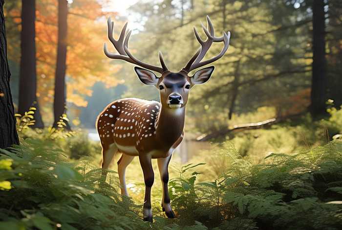 梅花鹿的生活环境及特点、梅花鹿的生活环境及特点作文