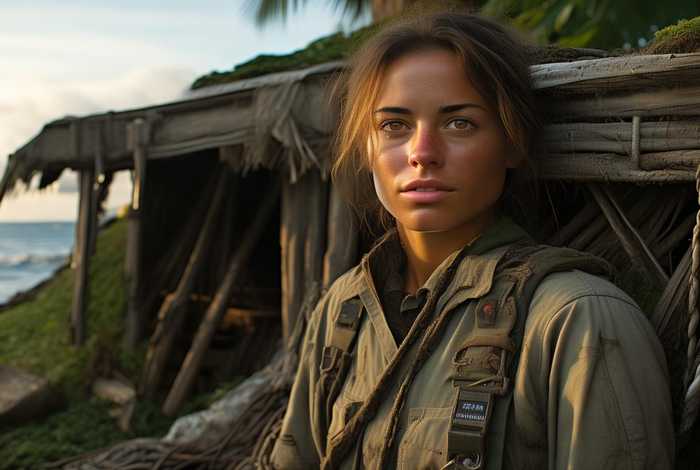 空姐被困荒岛求生；空姐被困荒岛求生电影