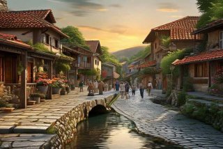 慢生活的外国小镇、国内慢生活小镇