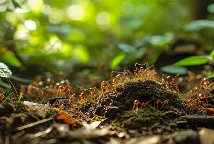 蚂蚁生活在什么样的地方；蚂蚁通常生活在什么样的地方