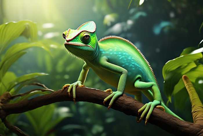 变色龙是怎么生活的（变色龙是怎么生活的视频）