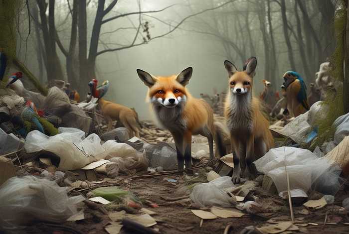 动物生活的环境被垃圾破坏、动物生活的环境被垃圾破坏的原因