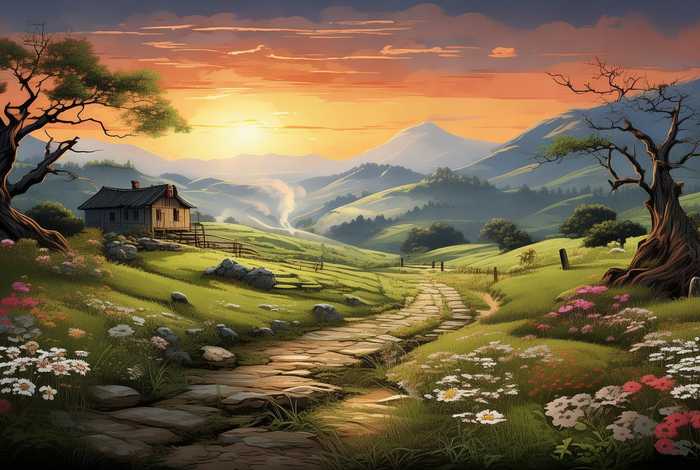 关于田园风光的诗句、关于描写田园风光的古诗句