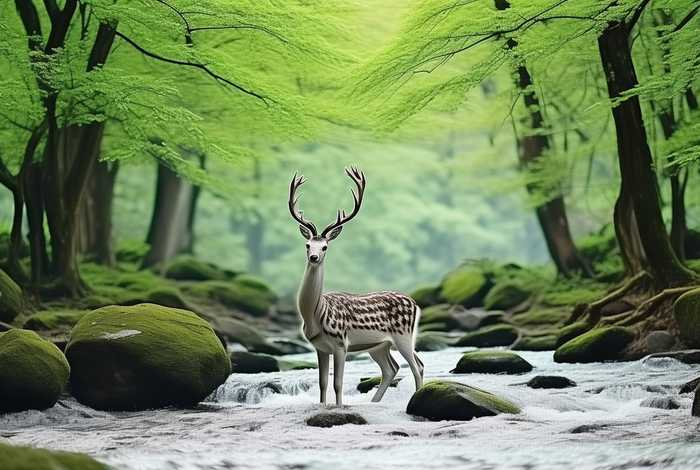 梅花鹿生活环境 - 梅花鹿的生活环境简单描述出来