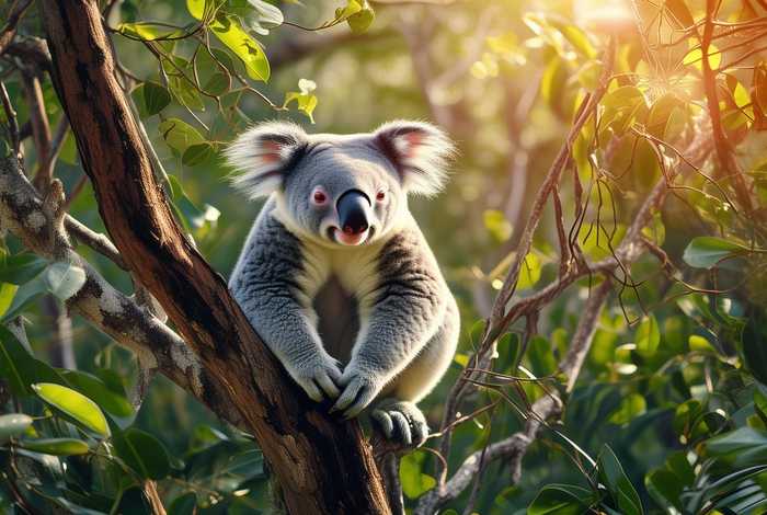 考拉生活在哪个地方（考拉生活在哪个洲）