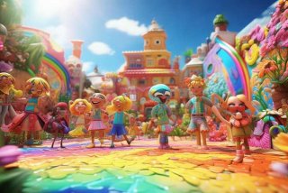 多彩生活图片 多彩生活图片卡通