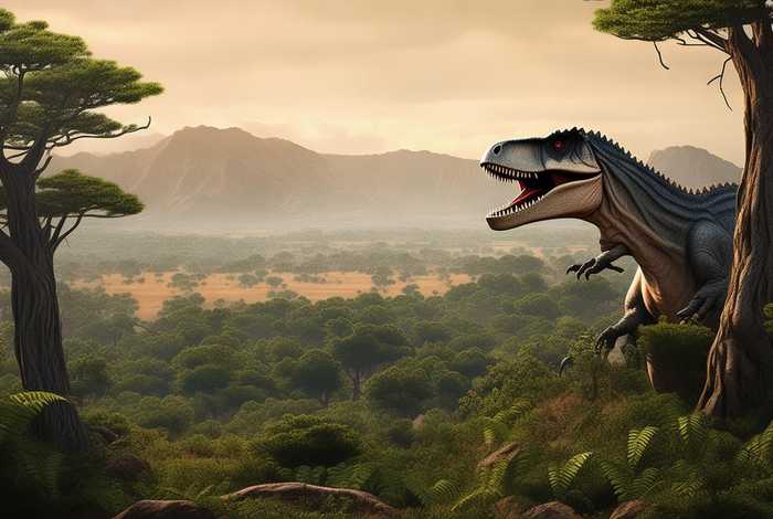 霸王龙的生活环境图片、霸王龙的生活环境图片高清