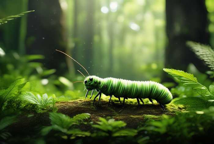 毛毛虫的生活习性特征动画版 毛毛虫的特征和生活环境