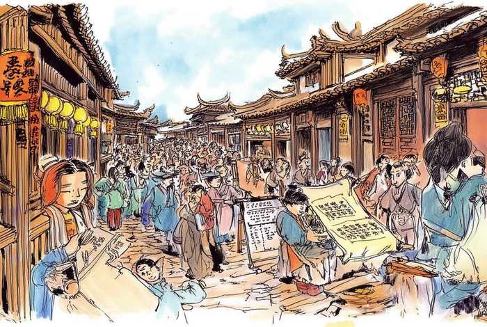 假如我生活在宋朝手抄报、假如我生活在宋朝手抄报图片