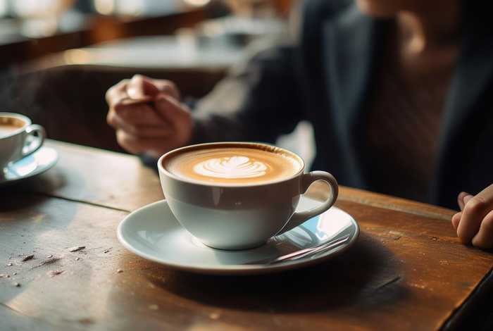 喝咖啡拍照（喝咖啡拍照图高级）