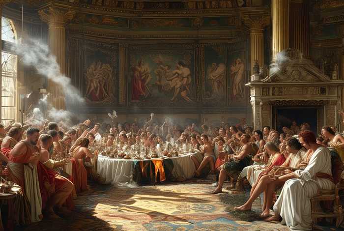 古罗马的荒淫生活，古罗马的荒淫生活小说
