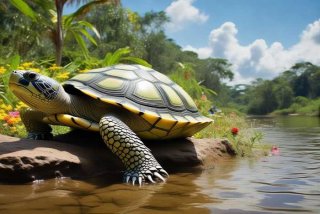 巴西龟生活习性作文500字，巴西龟的特点作文300字