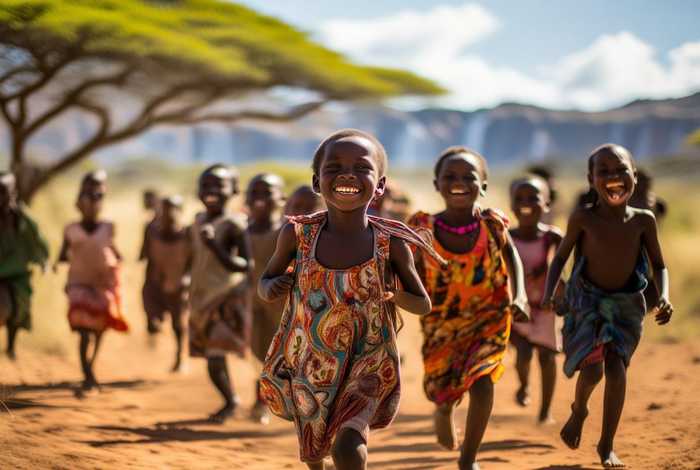 非洲部落小孩生活现状 非洲部落小孩生活现状视频