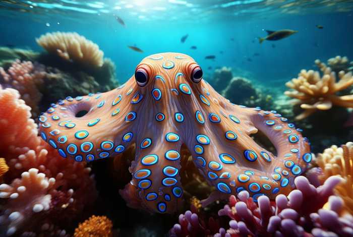 蓝环章鱼生活在哪里;蓝环章鱼生活在哪里? 蓝环章鱼生活在哪里;蓝环章鱼生活在哪里?