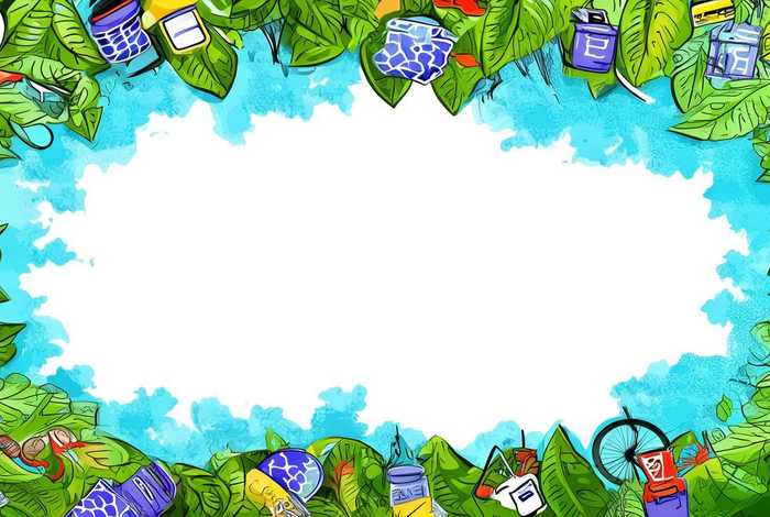 践行低碳生活手抄报边框素材 践行低碳生活手抄报边框素材内容