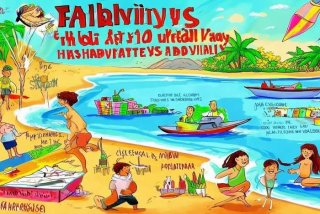 丰富充实的假期生活手抄报内容、丰富充实的假期生活手抄报内容文字