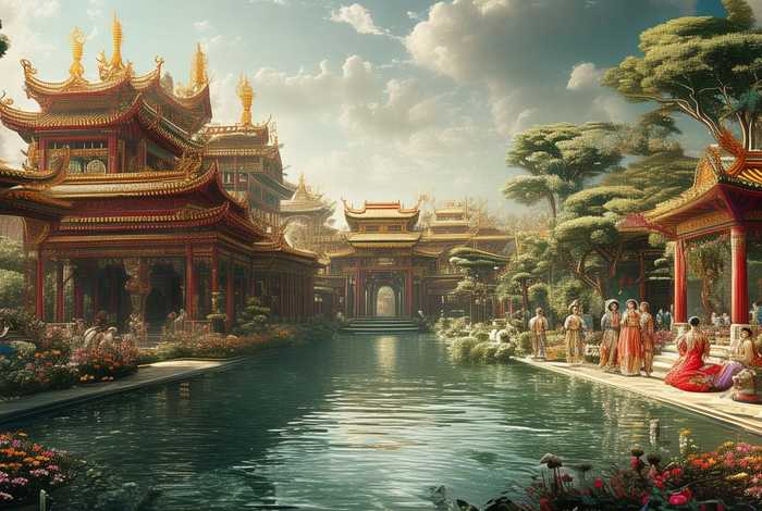 宫里的生活如何形容，形容宫里生活的成语