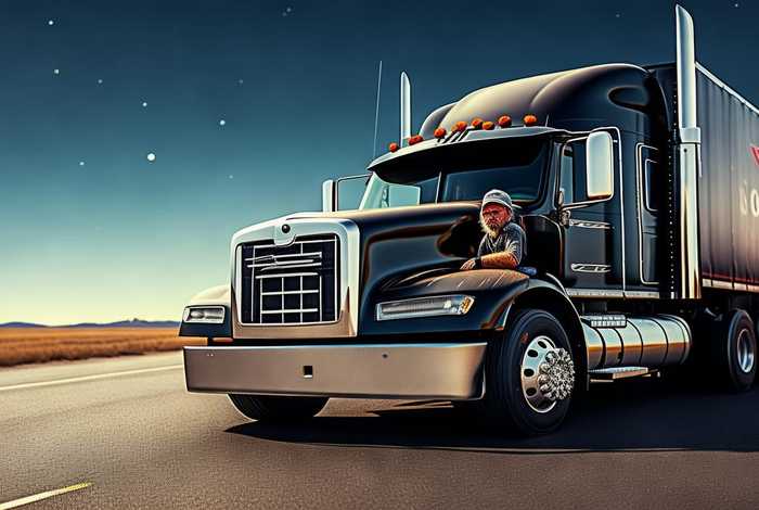 货车司机的生活小说，大货车司机的生活