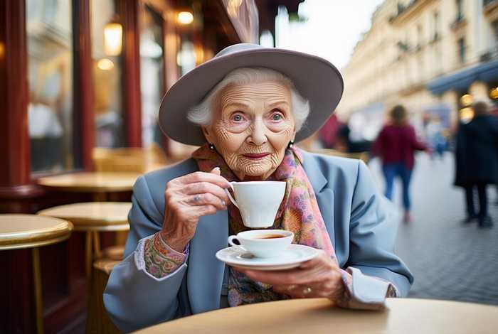 国外老太太时尚的生活，国外老太太时尚的生活现状