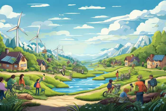 低碳生活人人有责绘画作品（低碳生活绘画获奖作品）