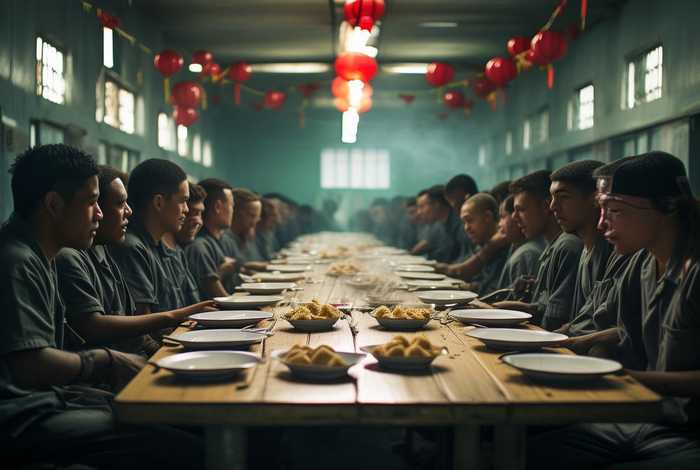 看守所犯人吃饭图片 - 看守所犯人吃饭图片人怎么过年