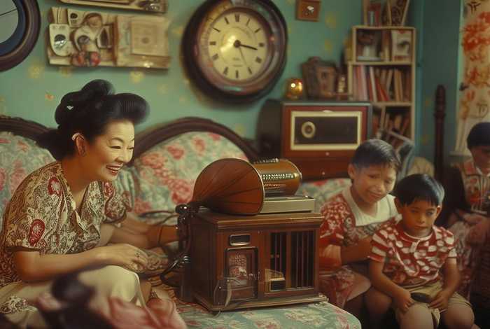 50年代的歌曲，50年代的歌曲吉庆莲演唱的听妈妈讲那过去的事情