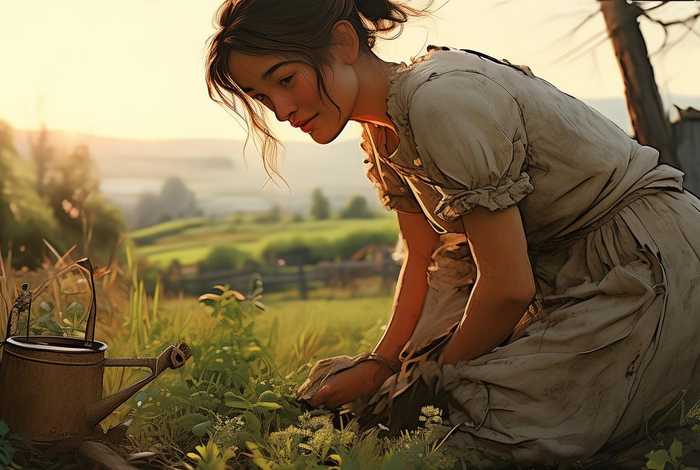 留守妇女的日常；留守妇女的日常漫画