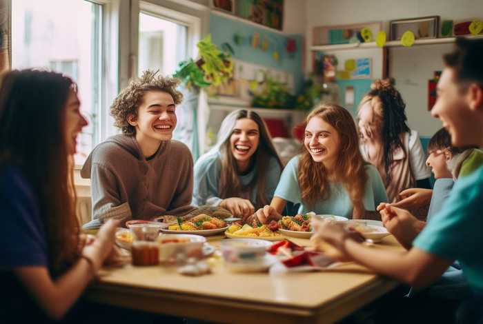 和谐宿舍生活英语作文80词；和谐宿舍生活英语作文80词带翻译