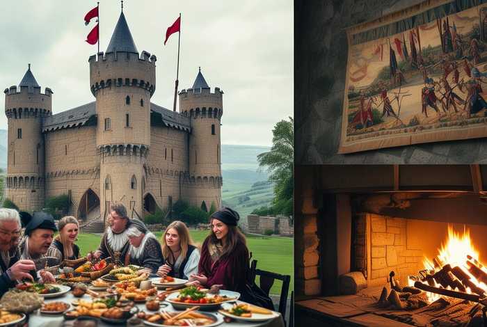 城堡生活vlog、城堡生活体验