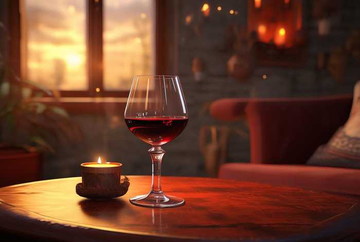 红酒生活照 夜晚（夜晚红酒照片）