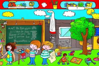 关于小学生活的手抄报图片 - 关于小学生活的手抄报图片四年级